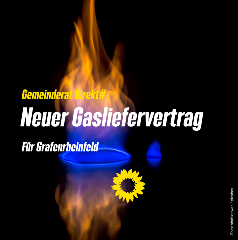 Gemeinderat Direkt 17.10.2022 # Neuer Gasliefervertrag für Grafenrheinfeld