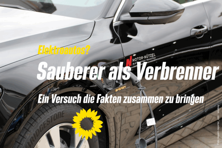Sind Elektroautos sauberer als Verbrenner?