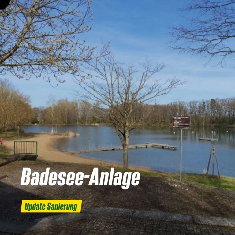 Sanierung Badesee-Anlage